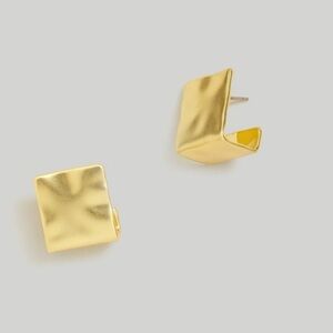 Madewell hammered statement earrings